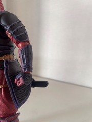 Bandai Manga Realization Samurai Kabukimono Deadpool 7” Figure No Accessories