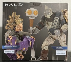 World of HALO Tartarus & Prophet of Mercy Figure 2 Pack Jazwares Vault Exclusive