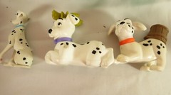 8 Vintage Disney’s 101 Dalmatians PVC Plastic Figures Cake Topper Lot