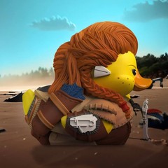 1st Ed. Horizon Forbidden West: Aloy TUBBZ Cosplaying Duck Collectible Figure #1