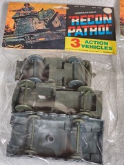 Joy Toy Military Recon Patrol Action Vehicles Set Of 2 Unopened Packs #168