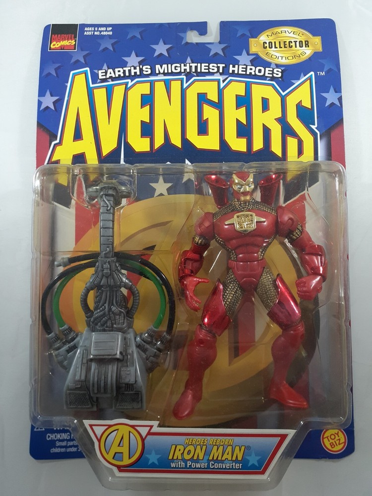 Avengers Heroes Reborn Iron Man Action Figure Power Converter Marvel