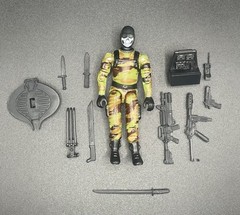 Gi Joe Blackmajor Custom Cobra Invasors X5 Master Set Commandos 3.75 Troopers