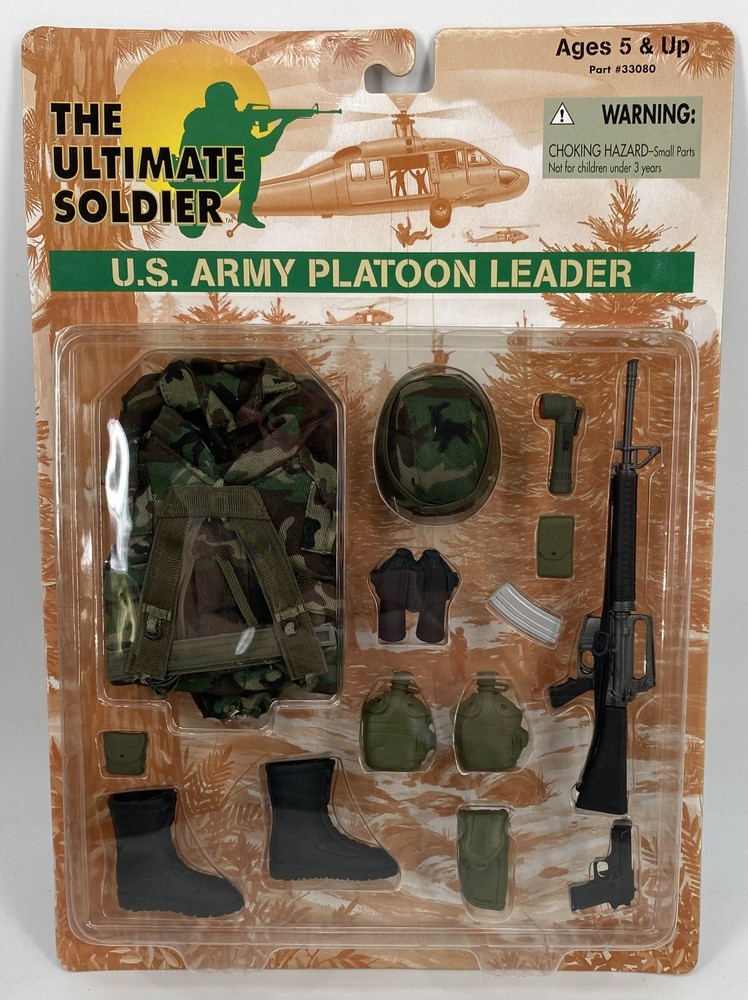 21st Century Toys The Ultimate Soldier US Army Platoon Leader Set New Sealed