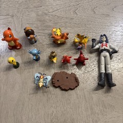 Lot of 11 Pokémon Figures & Toys – Mixed Characters – Play Set Bundle