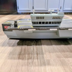GI Joe USS Saratoga Aircraft Carrier Lights Sounds and Motor All Work 33″