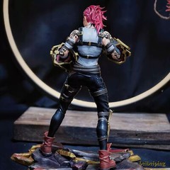 1/8 League of Legends Vi 21cm Action Figure Model Painted Resin Model Handmade