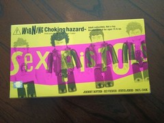 MEDICON TOY KUBRICK 2007 SEX PISTOLS SET 4pcs LIMITED EDITION (Yellow packaging)