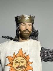 Monty Python Holy Grail King Arthur 12” Sideshow Collectibles Action Figure