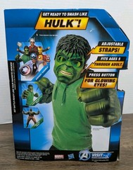 Hasbro Marvel Avengers Hulk Light Up Mask Green Glowing Eyes Toy 2012 – NEW