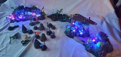 McFarlane Avatar World of Pandora Light-Up Metkayina Reef & Rainforest Lot