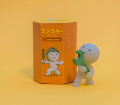Authentic Smiski Construction Series (One Sealed Blind Box)