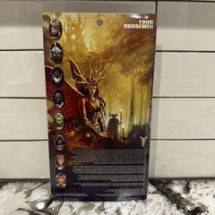 Mythic Legions Faustia Siege at Bjorngar Figure Red Gold Leodysseus FAST SHIP