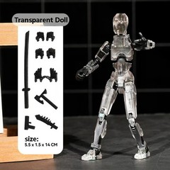 Titan13, Dummy 13, T13 Action Figure,Toy Robot, 3D Printed
