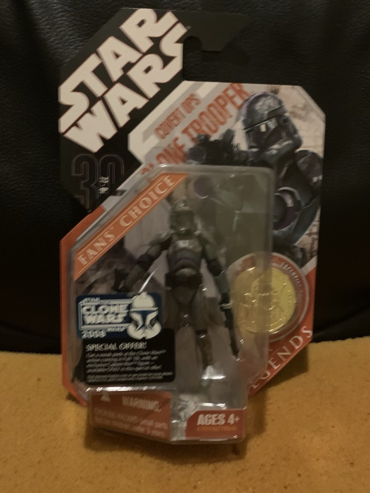 New In Box Star Wars 30th Anniversary Fans’ Choice Covert Ops Clone Trooper