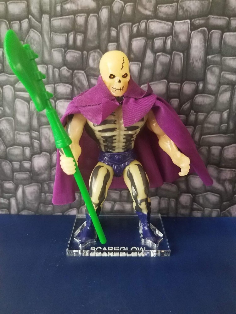 MOTU Vintage Scareglow 🔥 Acrylic Base 🔥 Stand 🔥No Toy 🔥 Scare glow