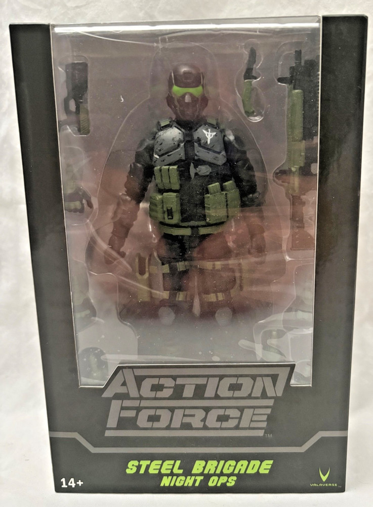 Valaverse: Action Force – Steel Brigade Night Ops – BBTS Exclusive – NEW
