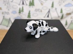 Mini Dalmatian Dog -100 mm Long – 3D Printed Articulated Flexi Fidget Toy!