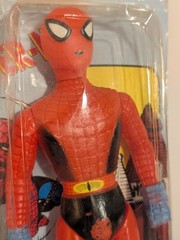 Spider Man Power Man unlicensed bootleg knock off 1980’s 1990’s Rack Toy