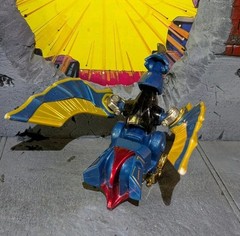 Power Rangers Wild Force Animus Blue Condor Zord Bandai 2002 Excellent Condition