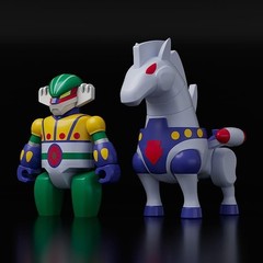 GSC BRICKROID STEEL JEEG: PANTHERROID SET ACTION FIGURE 60mm