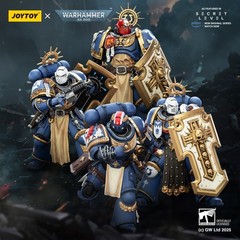 JOYTOY Warhammer 40K Action Figures Ultramarines Titus Metaurus Levantus Torvald