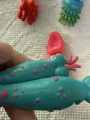 1988 World Of Wonder Germs Lot Of 4 Toys In Fair Condition