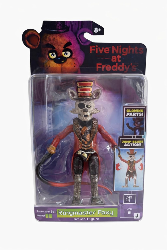 Jazwares Five Nights at Freddy’s Ringmaster Foxy Collectors 5-Inch Articulated A