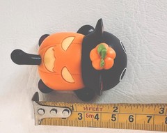 Aphmau Meemeows Mini Litter 2 Black Pumpkin Halloween Cat Figure Bonkers Toy 2”