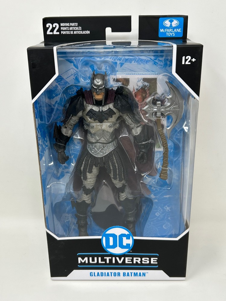 McFarlane Toys – DC Multiverse 7in – Gladiator Batman Dark Metal