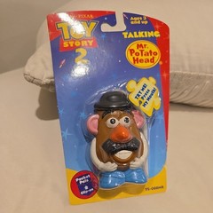 Vintage Toy Story 2 Talking Mr Potato Head Pocket Pal Clip On TS-068MR NIB Pixar