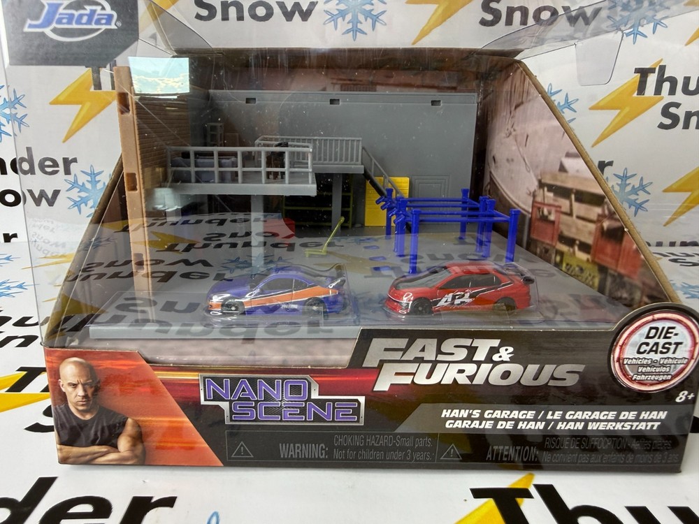 Fast & Furious Die Cast Nano Scene Han’s Garage