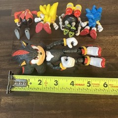 Sonic the Hedgehog 3 (2024) SHADOW 5″ Figure & Mototcycle Mixed Lot 4867
