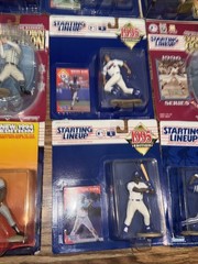 Huge Lot MLB Kenner Starting lineup SLU Nolan Ryan Bonds Clemente Collection