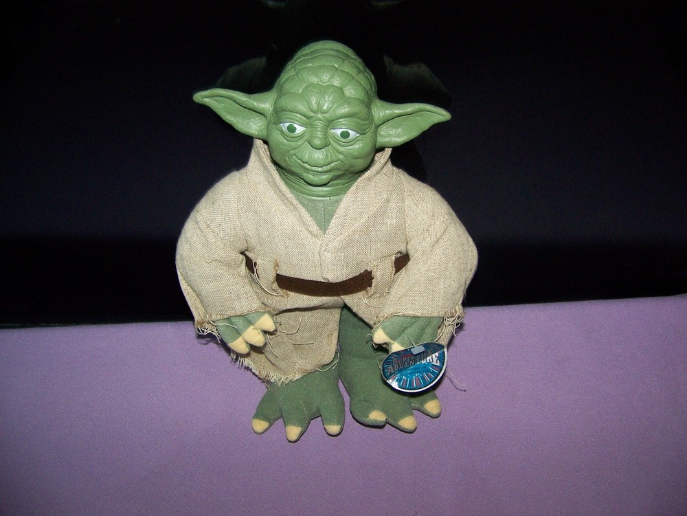Star Wars George Lucas Super Live Adventure show souvenir Yoda doll 1992 NWT