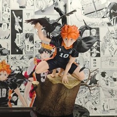 Anime Haikyuu Shoyo Hinata Tobio Kageyama Action Figure PVC Model Statue Toys