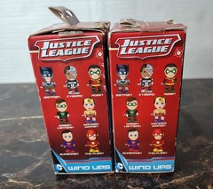 New DC Comics 3″ Batman & Robin Lot Justice League Wind Ups by Bulls i Toy