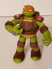 Raphael Ninja Turtle W/ Wheels on Feet 2012 Viacom 5 1/2″ Inches Tall