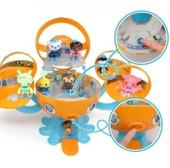Octonauts Sound And Light Octopod Castle, Adventure Playset + 8 Figures Toys