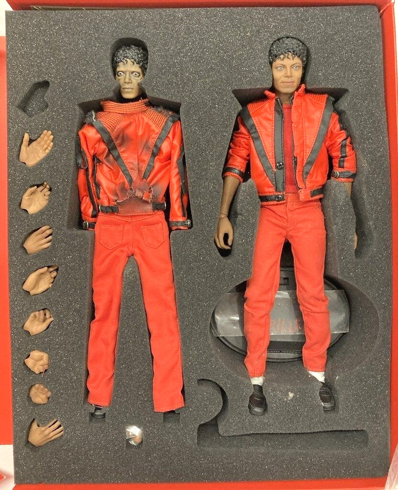 Used Hot Toys MIS009 Michael Jackson Thriller 1/6 Figure Zombie Head Ages 15+