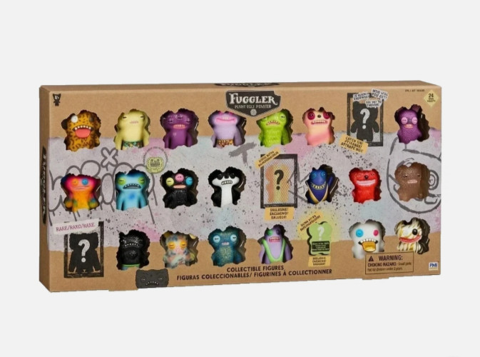 Fuggler Funny Ugly Monster 24 Pack Mini Figures Set Costco Exclusive