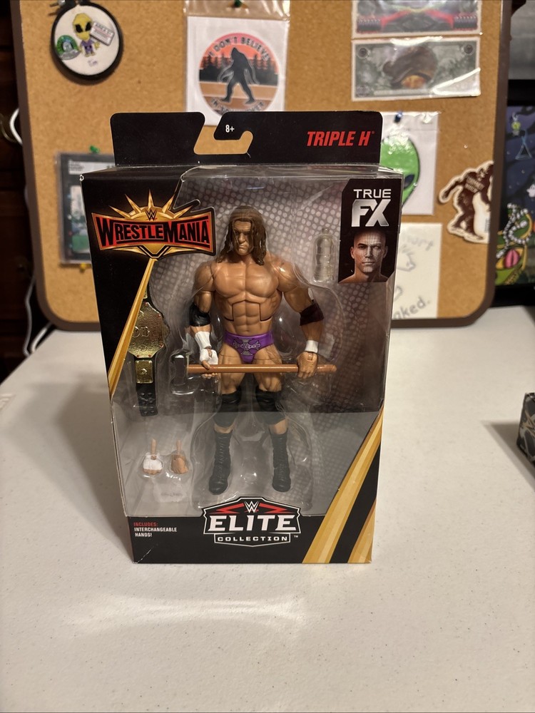 WWE WrestleMania Triple H Elite Collection Action Figure