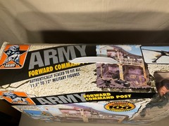 Vintage ARMY FORWARD COMMAND POST For 12″ GI Joe Size Figures Factory Sealed/New
