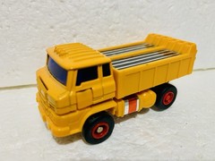 Moto Bot: YELLOW Dump Truck slick tires variant motorized compl lot KO MC Intex
