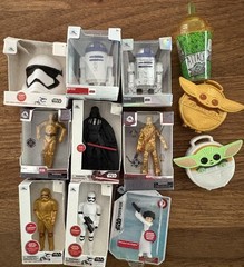 ZURU Suprise Mini Star Wars Lot Of 12 Gold Platinum Common