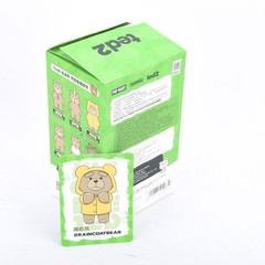 POP MART Gong Ted 2 Series Confirmed Keychain Plush Figure Toys – Raincoat Bear