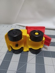 Fisher Price Little People Dump Truck Vehicle Kids Toy 2016 Mattel Red Yellow