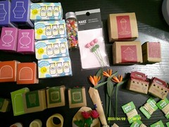HUGE NEW MIX lot MINIVERSE make it mini LIFESTYLE PLANTS VASE FLOWERS BIRDS SOIL