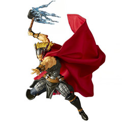 Revoltech Amazing Yamaguchi Marvel Thor Love & Thunder Odinson 6″ Action Figure