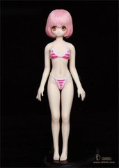 LDDOLL 22S 1/6 Pink Skin Seamless Female Action Figure Doll Body For OB AZ Head